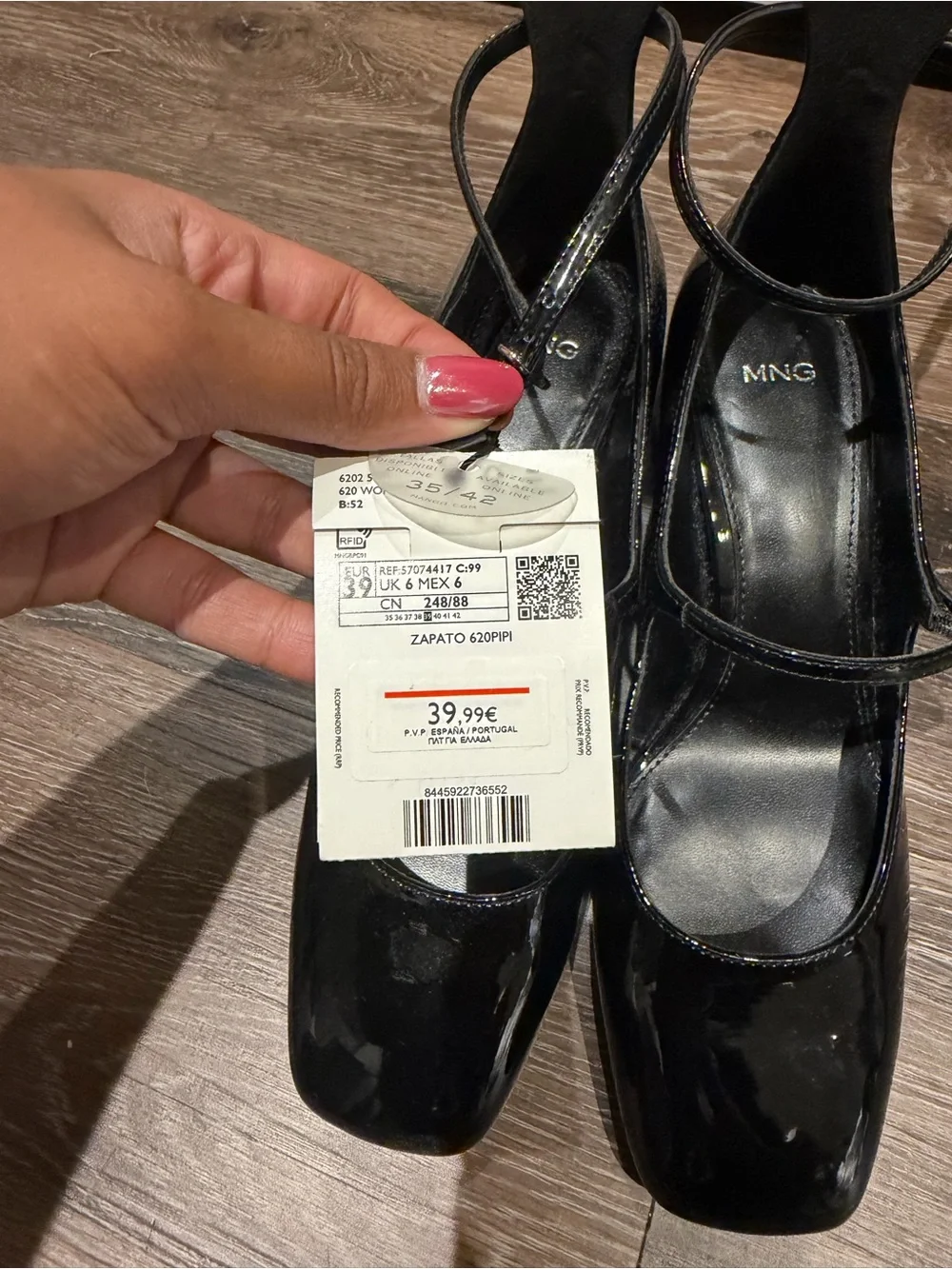 Mango glossy patent